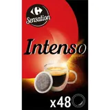 Café Dosettes Intense Compatible Senseo CARREFOUR SENSATION