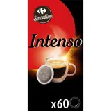 Café Dosettes Intense Compatible Senseo CARREFOUR SENSATION