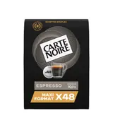 Café Dosettes Espresso Intensité 8 Compatible Senseo CARTE NOIRE