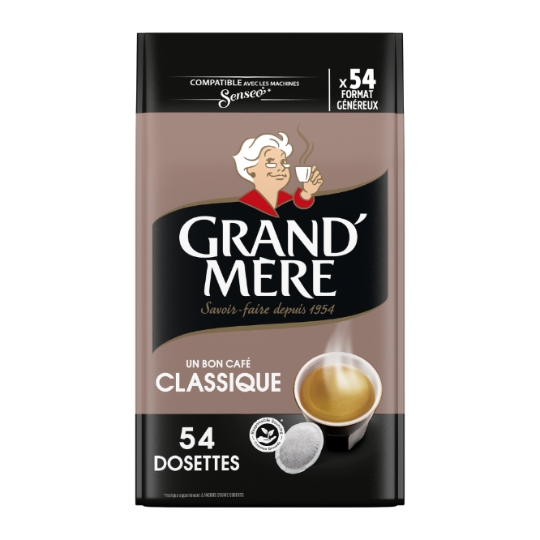 Café Dosettes Classique Compatibles Senseo GRAND'MERE