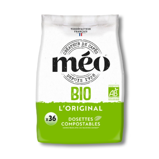 Café Dosettes 100% Arabica Bio MEO