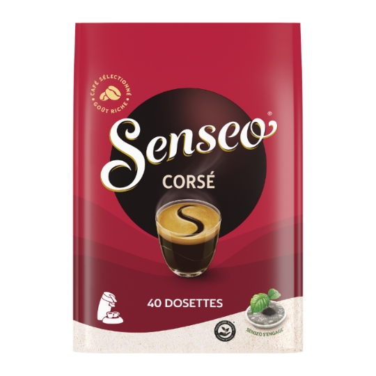 Café Dosettes Corsé Compatibles Senseo SENSEO