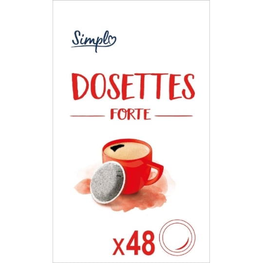 Café Dosettes Corsé Compatible Senseo SIMPL