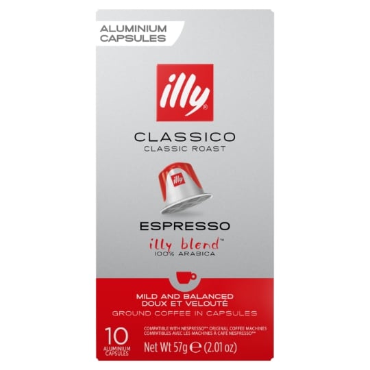 Café Capsules Espresso Classico Compatible Nespresso ILLY