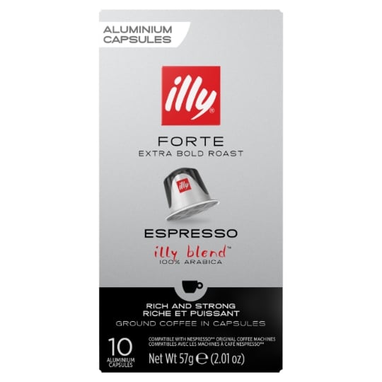 Café Capsules Espresso Forte Compatible Nespresso ILLY
