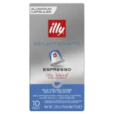 Café Capsules Décaféiné Compatible Nespresso ILLY