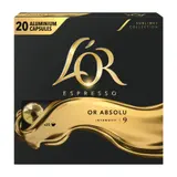 Café Capsules OR Absolu Intensité 9 Compatibles Nespresso® L'OR
