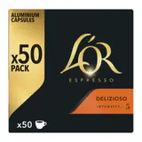Café Capsules Delizioso Intensité 5 Compatibles Nespresso® L'OR