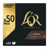 Café Capsules Forza Intensité 9 Compatibles Nespresso® L'OR