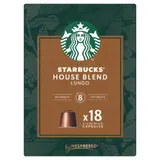 Café Capsules Lungo House Blend Intensité 8 Compatible Nespresso STARBUCKS