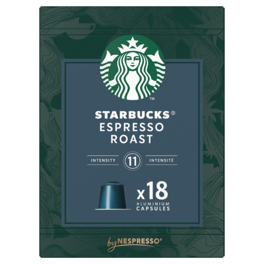 Café Capsules Espresso Roast Intensité 11 Compatible Nespresso STARBUCKS