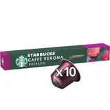 Café Capsules Espresso Ristretto Caffè Verona Intensité 10 Compatible Nespresso STARBUCKS