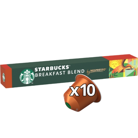 Café Capsules Breakfast Blend Compatible Nespresso STARBUCKS