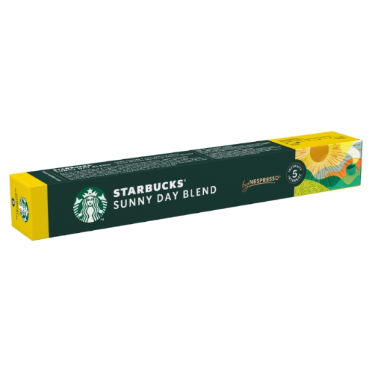 Café Capsules Lungo Sunny Day Blend Intensité 5 Compatible Nespresso STARBUCKS