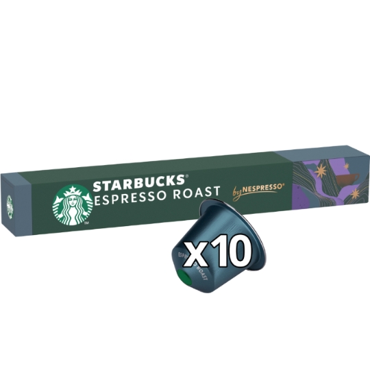 Café Capsules Espresso Roast Intensité 11 Compatible Nespresso STARBUCKS