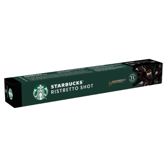 Café Capsules Espresso Ristretto Shot Intensité 11 Compatible Nespresso STARBUCKS