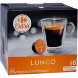 Café Capsules Lungo Intensité 6 Compatible Dolce Gusto CARREFOUR EXTRA