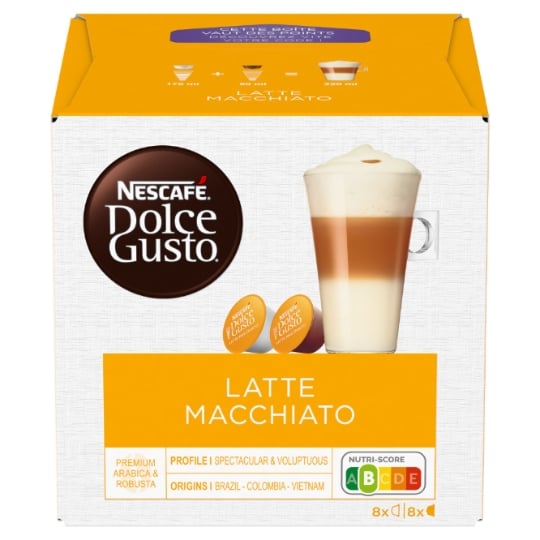 Café Capsules Latte Macchiato Compatible Dolce Gusto NESCAFE DOLCE GUSTO
