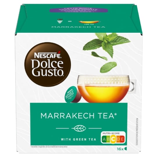 Thé Vert Capsules Marrakech Tea Compatible Dolce Gusto NESCAFE DOLCE GUSTO