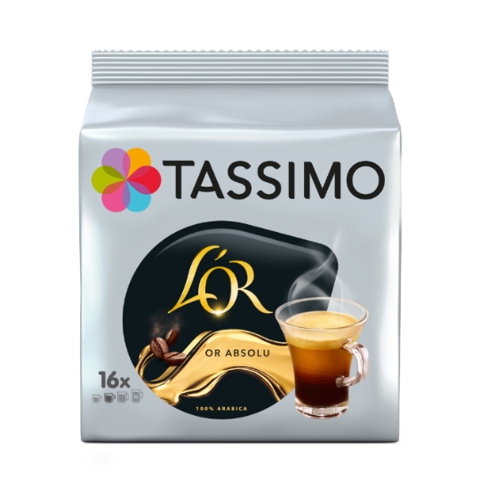 Café Dosettes Café Long L'Or Absolu Compatible Tassimo TASSIMO