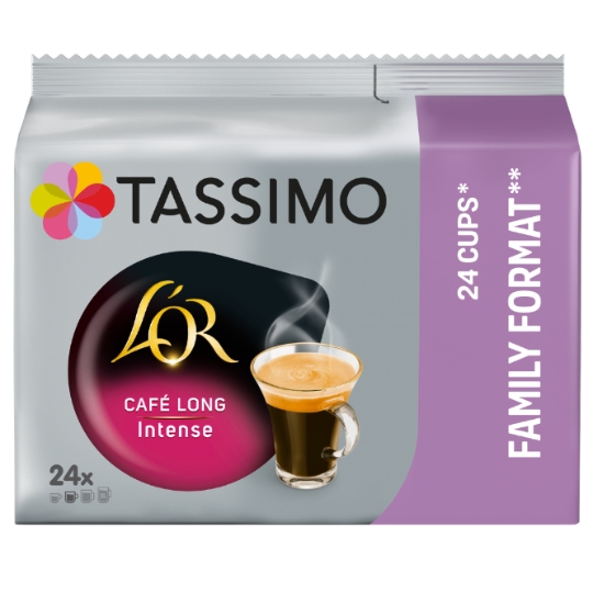 Café Dosettes Café Long Intense Compatible Tassimo TASSIMO