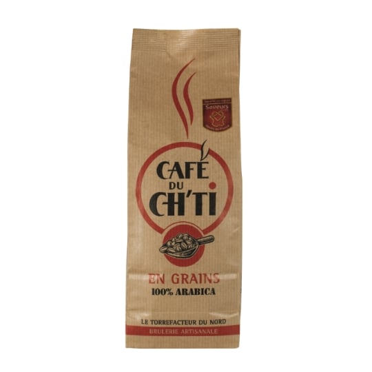 Café en Grains 100% Arabica CAFE DU CH'TI