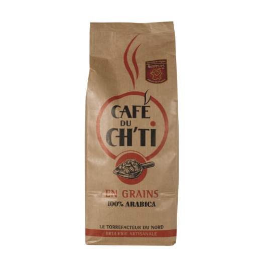 Café en Grains 100% Arabica CAFE DU CH'TI