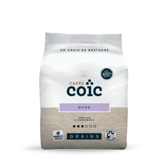 Café en Grains Doux Parfumé et Harmonieux 100% Arabica CAFES COIC