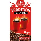 Café en Grains Tradition CARREFOUR CLASSIC'