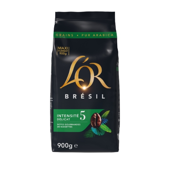 Café en Grains Brésil 100% Arabica Intensité 5 L'OR