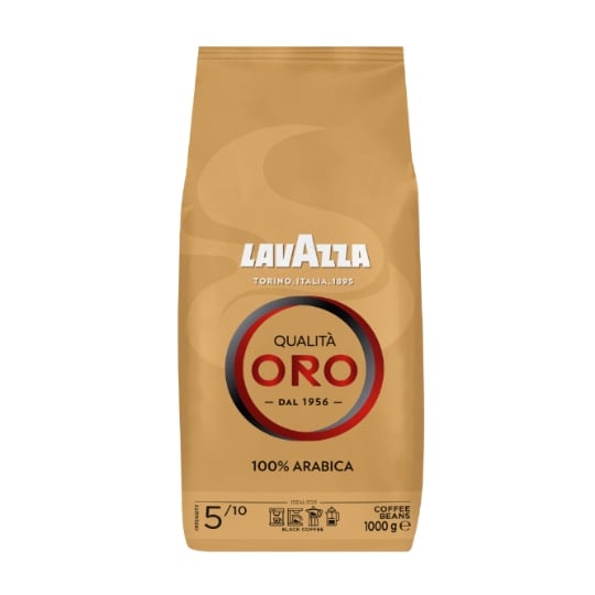 Café en Grains Qualita Oro 100% Arabica Intensité 5 LAVAZZA