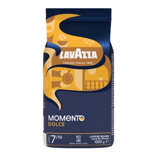 Café en Grains Momento Dolce Intensité 7/10 LAVAZZA