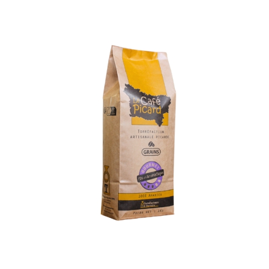 Café en Grains Gourmet Fin et Aromatique LE CAFE PICARD