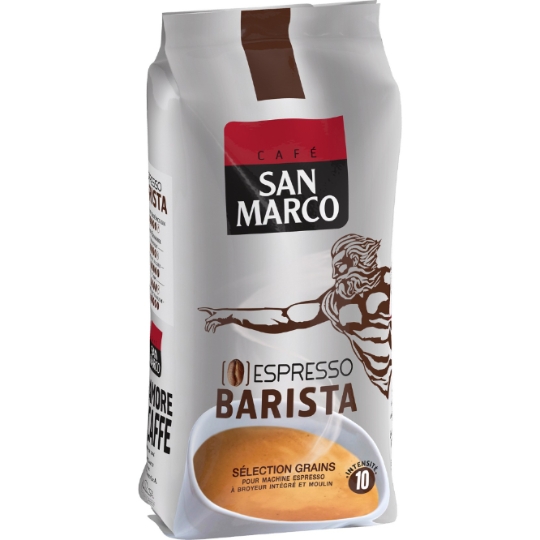 Café en Grains Intensité 10 Compatible Espresso Barista SAN MARCO