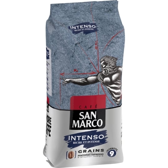 Café en Grains Intensité 9 Compatible Espresso SAN MARCO