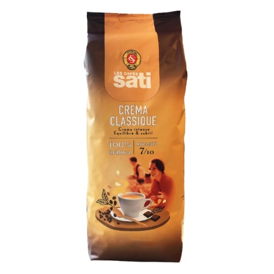 Café en Grains 100% Arabica Intensité 7 SATI