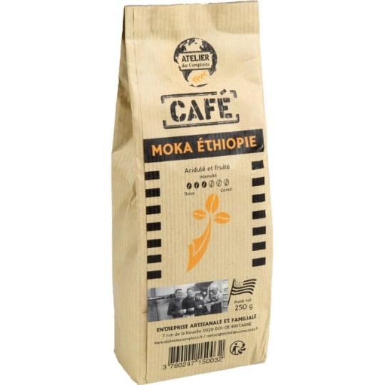 Café Moulu Moka Ethiopie ATELIER DES COMPTOIRS