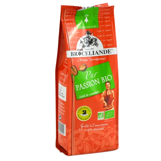 Café Moulu Pur Passion Bio BROCELIANDE