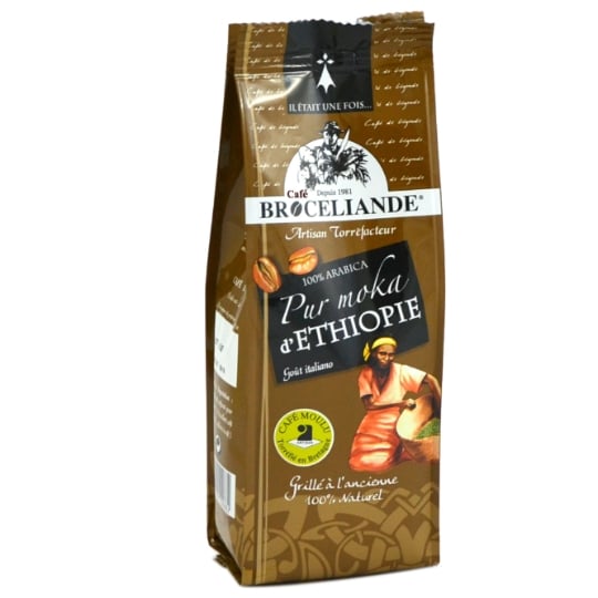 Café Moulu Moka d'Ethiopie BROCELIANDE
