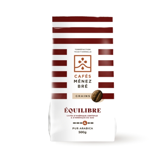 Café en Grains Equilibre Pur Arabica BRULERIE DU MENEZ BRE
