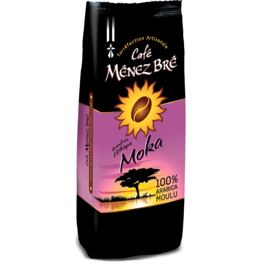 Café Moulu 100% Arabica Grand Cru Ethiopie BRULERIE DU MENEZ BRE