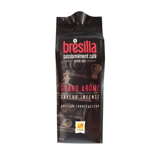 Café Moulu 100% Arabica Intense CAFE BRESILIA