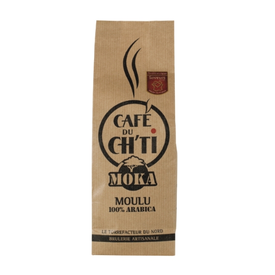 Café Moulu 100% Arabica CAFE DU CH'TI