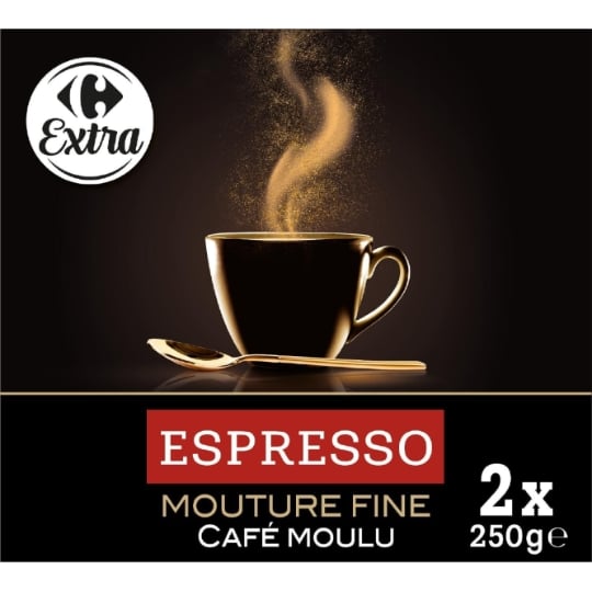 Café Moulu Corsé 100% Arabica CARREFOUR EXTRA