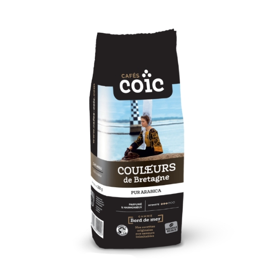 Café Moulu 100% Arabica Couleurs de Bretagne COIC