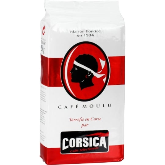Café Moulu Corsé Torréfié en Corse CORSICA