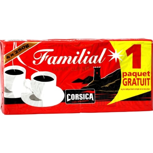Café Moulu Goût Subtil CORSICA