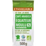 Café Moulu Pur Arabica Equateur Bio ETHIQUABLE