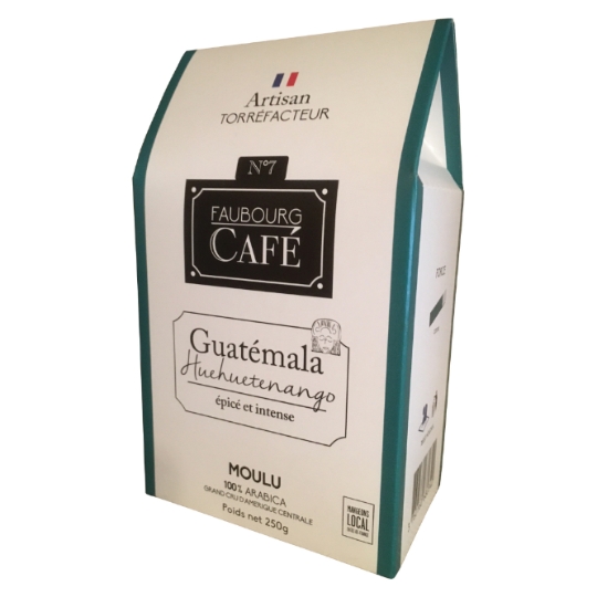 Café Moulu GUATEMALA Huethuetnango FAUBOURG CAFE