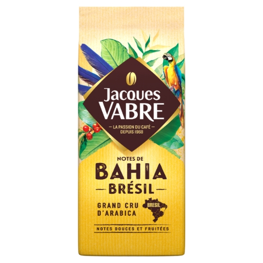 Café Moulu Origine Brésil Bahia JACQUES VABRE